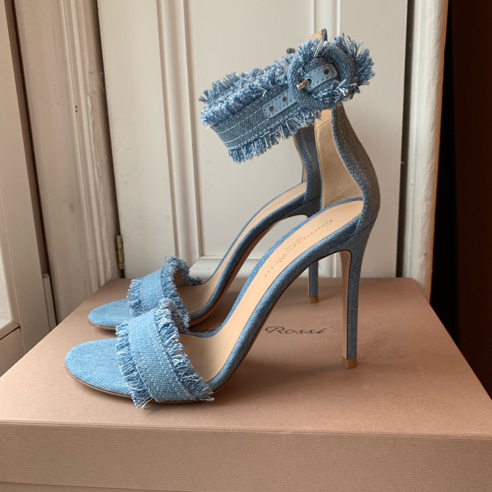 Gianvito Rossi Lola denim sandals